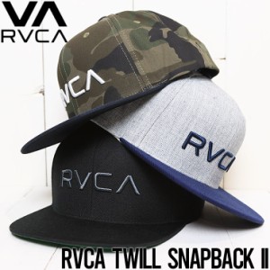 【送料無料】 RVCA ルーカ RVCA TWILL SNAPBACK II スナップバックキャップ MAAHWRSB