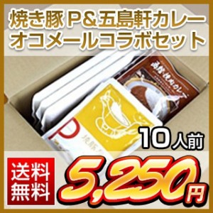 超お買得カレーセット食べ切り10人前セット （オコメール（2合）5袋＋挽肉カレー中辛5袋＋焼き豚カレー甘口5袋）レトルトカレー 送料無料