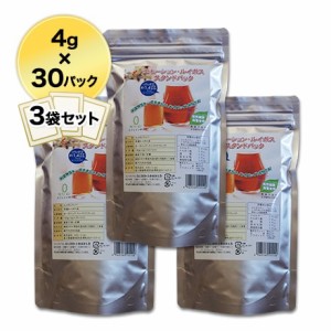 【ご飯に合うサッパリ茶】オーガニック　基準のエモーション　ルイボスティー　4ｇ×30パック×3セット【送料無料】