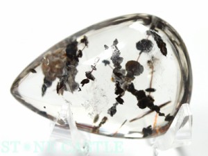 ☆置石一点物☆【天然石 置き石】ルース 銭串水晶 No.44 パワーストーン