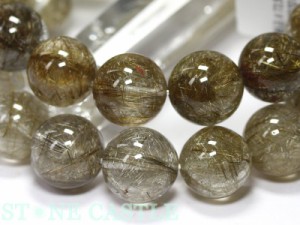 ☆高品質☆【天然石 ブレスレット】シルバールチルクォーツ (3A) (約14〜14.5mm) (ケース付) パワーストーン 母の日 ギフト