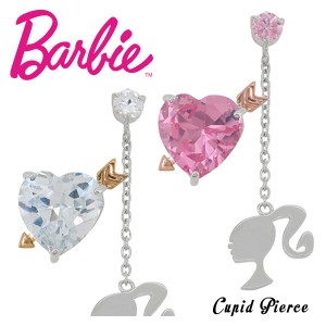 【Barbieバービー】バービーキューピットハートジルコニアシルバーピアス(2P両耳)シルバー925/レディース/ピアス/両耳/ブランド