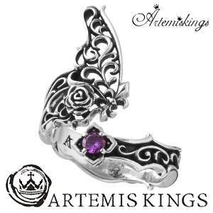 【ArtemisKings】パピヨンローズリング(フリーサイズ)シルバー925 シルバーリング メンズ シルバー 指輪 ブランド アルテミスクラシック