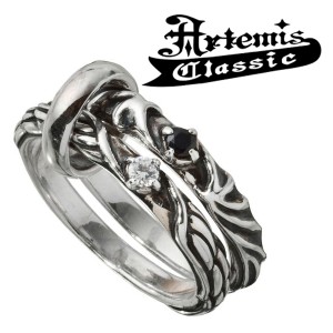 アルテミスクラシック デビエンチェインリング リング Artemis Classic シルバー925 チェインリング 天使 悪魔 指輪 羽 翼 モダン 指輪 