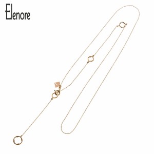 Elenore Jewelry 10金サークルYネックレス エレノアジュエリー/送料無料 10金ネックレス ブランド レディース ゴールド