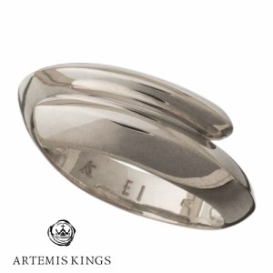アルテミスキングス ヴァインリング(EJコラボ) 9号〜21号 フリーサイズ リング 指輪 プレーン 2重巻き シルバー925 シンプル シルバー