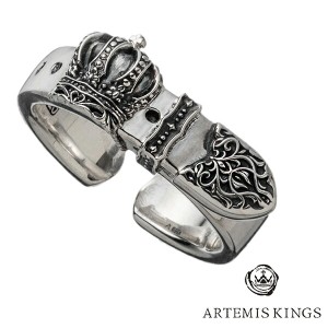 アルテミスキングス Artemis Kings クラウンベルトリング AKR0058 9号〜19号 フリーサイズ リング 指輪 シルバー925 シルバー メンズ ブ