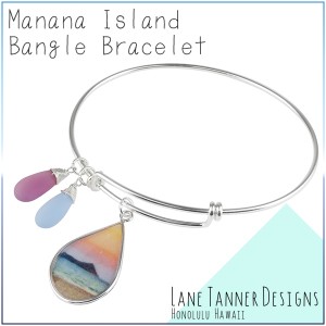 【LANE TANNER DESIGNS】マナナアイランド バングル ブレスレット