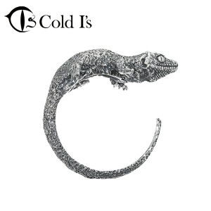 Cold I's ガーゴイルゲッコー 巻きつき リング 7〜19号 シルバー925 指輪 シルバーアクセサリー ツノミカドヤモリ ヤモリ トカゲ ゲッコ