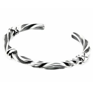 DEAL DESIGN ディールデザイン REVERSE TWIST BANGLE シルバー バングル シルバー950 ギフト シルバーアクセサリー 銀 シルバーバングル 