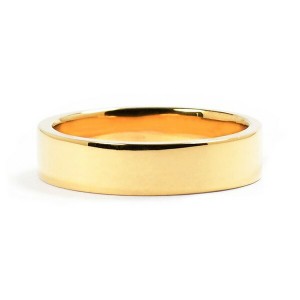 DEAL DESIGN ディールデザイン FIELD LINE RING 4.5mm K18 平打ち リング 指輪 18金 K18 ゴールドリング 金指輪  結婚指輪 刻印無料