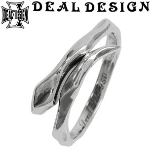 DEAL DESIGN ディールデザイン ライン スネーク リング フリーサイズ 7号〜19号 シルバーリング 指輪 DEAL LTD ディールエルティーディー