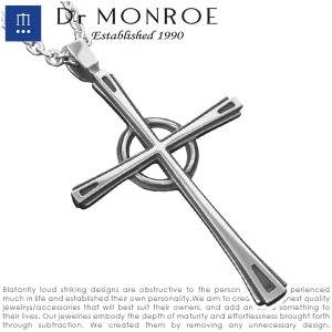 ドクターモンロー Dr MONROE ケルティッククロス ネックレス チェーン付き メンズ ネックレス ブランド