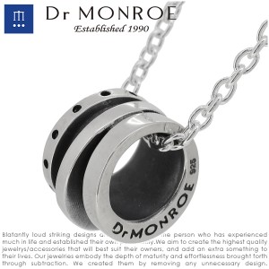 ドクターモンロー Dr MONROE ホイールリング ネックレス チェーン付き メンズ ネックレス ブランド