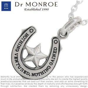 ドクターモンロー Dr MONROE ホースシューリバーシブル ネックレス チェーン付き メンズ ネックレス ブランド
