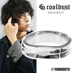 FUNKOUTS ファンクアウツ cooldust クールダスト サイド クロス シルバーリング TS 5〜23号 指輪 リング クロス 十字架 シルバー ブラン