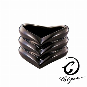 GIGOR ジゴロウ トリプルエンジィリング FIENAL series フィーナルシリーズ ブラックコーティング 黒 V字 V型 ブイ 指輪