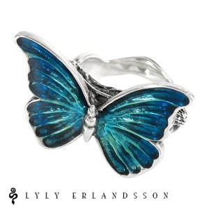 LYLY ERLANDSSON the MORPHO 7号〜25号 リリーエルランドソン リリー シルバー925 海外ブランド インポートブランド 蝶 モルフォ リング 