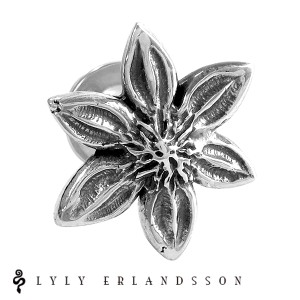 LYLY ERLANDSSON the BLOOM スタッドピアス 1P 片耳用 リリーエルランドソン ブルーム シルバー ピアス Piercing Edition シルバー925