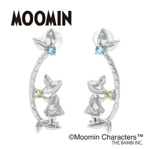 スナフキン バックスタイル スタッドピアス 2P 両耳用 シルバー925 ピアス 公式 MOOMIN グッズ ムーミングッズ ムーミンジュエリー ブラ