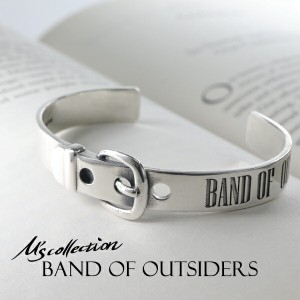 M's collection エムズコレクション OFF THE WALL BAND OF OUTSIDERS バングル シルバー925 シルバーアクセサリー 腕輪 ブレスレット ベ