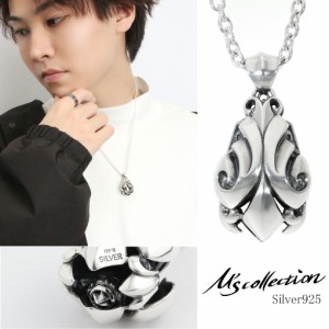 M's collection エムズコレクションTRIPLE X EDITION BELL シルバー ネックレス シルバー925 シルバーアクセサリー ペンダント 六芒星 ベ