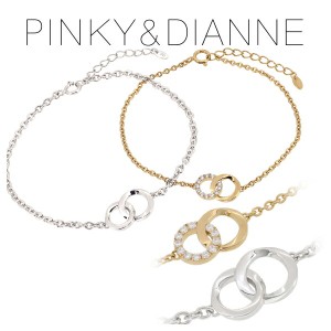 Pinky＆Dianne（ピンキーアンドダイアン）K10ＷＧサークルブレスレット