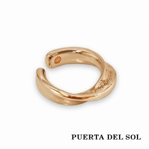 PUERTA DEL SOL メビウス イヤーカフ ピンクゴールド K10 10金 ユニセックス ゴールドアクセサリー 人気 ブランド アクセサリー ギフト 