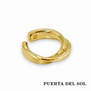 PUERTA DEL SOL メビウス イヤーカフ イエローゴールド K18 18金 ユニセックス ゴールドアクセサリー 人気 ブランド アクセサリー ギフト