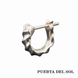 PUERTA DEL SOL Impala Hoop インパラモチーフ スナップ フープ ピアス シルバー950 ユニセックス シルバーアクセサリー 銀 SV950 ブリタ