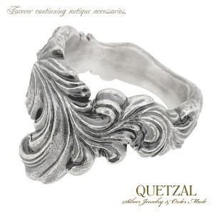 Quetzal ブラーゼンリング 13号〜27号/送料無料 シルバー925 シルバーリング メンズ シルバー 指輪 ブランド 大きいサイズ