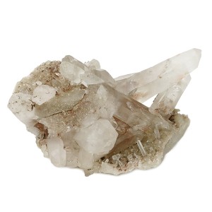 ヒマラヤ クル・マナリ産 水晶クラスター 約161g 天然石 パワーストーン 水晶 クラスター ヒマラヤ水晶 浄化 原石 天然水晶 置物
