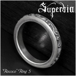 Superbia ロココ リング5 5号〜27号 Rococo/シルバー925 シルバーリング メンズ シルバー 指輪 大きいサイズ ブランド