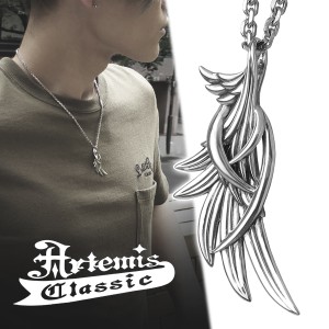 アルテミスクラシック 大天使 ガブリエル ウィング ペンダント (チェーン付) Artemis Classic メンズ ネックレス シルバー ブランド