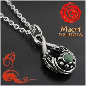 【Maori warriors マオリウォリアーズ】Jade お守り シルバー ペンダント