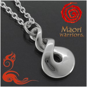 【Maori warriors/マオリウォリアーズ】Infinity 無限大 シルバー ペンダント