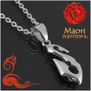 【Maori warriors/マオリウォリアーズ】フック シルバー チャーム