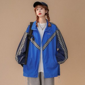 レディース サマー カーディガン ジャケット ストリート ポリエステル 長袖 日焼け止め服 アウター 通気性 夏 薄手 ぽっちゃり ゆったり