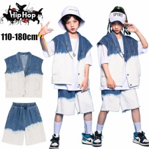 キッズダンス衣装 ヒップホップ キッズ 韓国ファッション シャツ ハーフパンツ 男の子 女の子 ダンスウェア hiphop おしゃれ 舞台服 発表