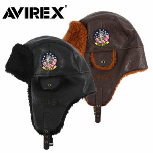 アビレックス パイロットキャップ フライトキャップ メンズ ファー 耳あて付き帽子 AVIREX アヴィレックス AX SPACE FLIGHT CAP 飛行帽 