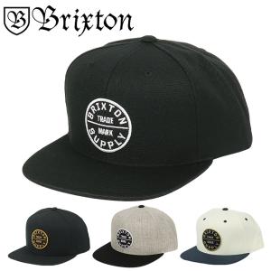 BRIXTON ブリクストン キャップ メンズ OATH 3 SNAPBACK CAP 帽子 スナップバック スケーター スケートブランド