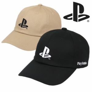 プレイステーション キャップ メンズ レディース PlayStation PS EMB LOW CAP 帽子 6パネルキャップ プレステ ゲーム