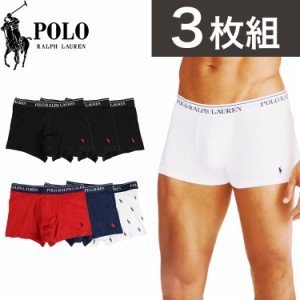 3枚組 ポロ・ラルフローレン ボクサーパンツ メンズ 下着 Polo Ralph Lauren アンダーウェア ドット柄 ストライプ お得 セット SET