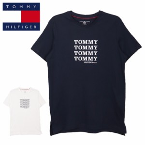 トミーヒルフィガー Tシャツ 半袖Tシャツ メンズ レディース TOMMY HILFIGER ブランド 立体プリント