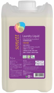 ソネット洗剤　ナチュラルウォッシュリキッド 5L　（ポンプ別売）