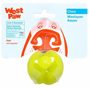 West Paw ゾゴフレックス ジャイヴ 犬 おもちゃ 犬 ボール 犬用品 ペット用品 水に浮く 犬 おもちゃ 噛む 丈夫 ストレス解消 運動不足 訓