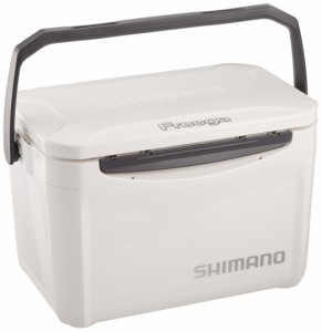 シマノ(SHIMANO) クーラーボックス 26L フリーガ ベイシス 260UZ-026N 釣り用 ピュアホワイト