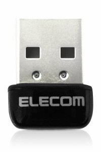 エレコム Wi-Fi 無線LAN 子機 433Mbps 11ac/n/a 5GHz専用 USB2.0 コンパクトモデル ブラック WDC-433SU2M2BK