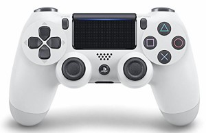 純正品ワイヤレスコントローラー (DUALSHOCK 4) グレイシャー・ホワイト (CUH-ZCT2J13)