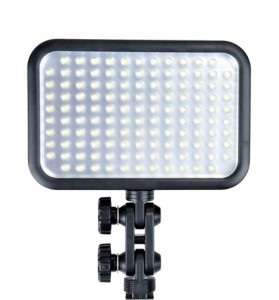 Godox 撮影機材 照明 LED 126 ビデオライト 126球 大光量 補助照明 撮影用ライト 輝度 調整可能 単三電池 6本 供給でき 定常光ライト 一